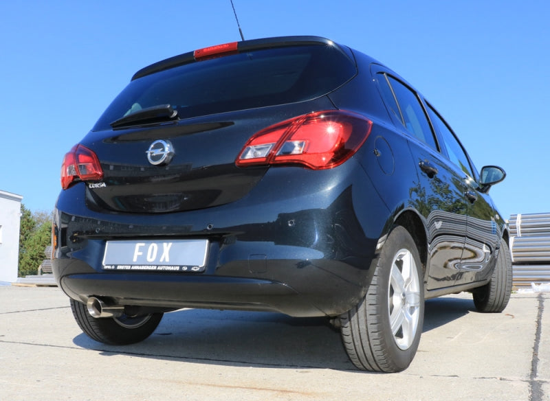 Opel Corsa E - Fox Performance Auspuff