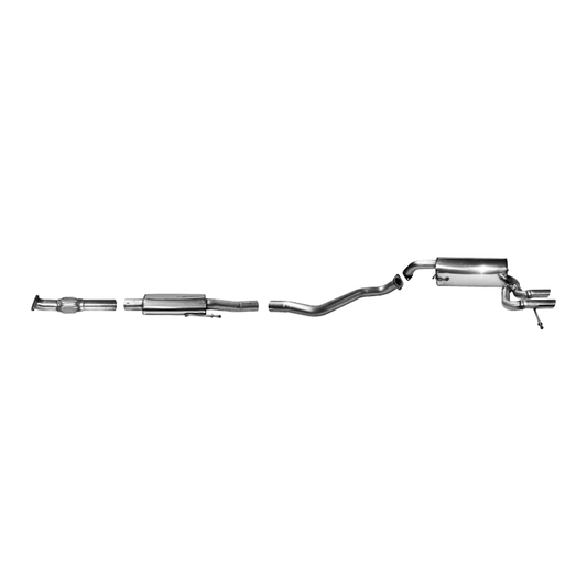 Hyundai Veloster - Bastuck Auspuff Anlage Ø 63.5MM Mittig - Bild 1