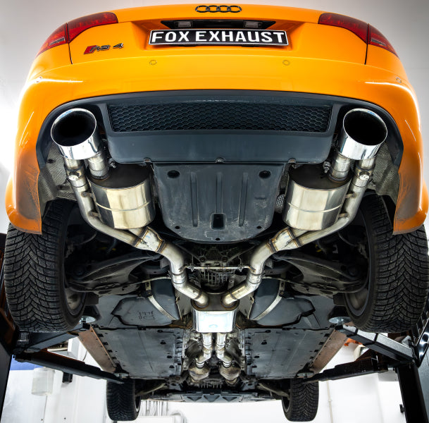 Audi Rs4 - Fox Ø 70mm Duplex Performance Auspuff Anlage