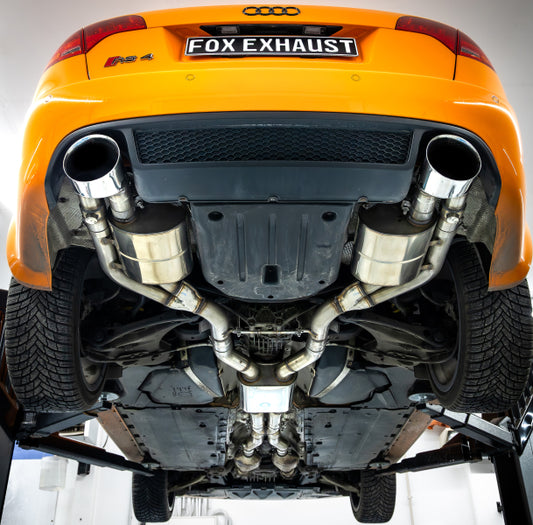 Audi Rs4 - Fox Ø 70mm Duplex Performance Auspuff Anlage