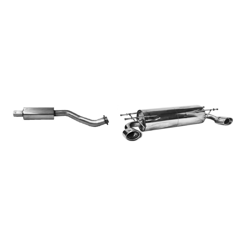 Mazda Mx-5 (Nc) - Bastuck Duplex Performance Auspuff Anlage ab Kat O--O - Bild 1