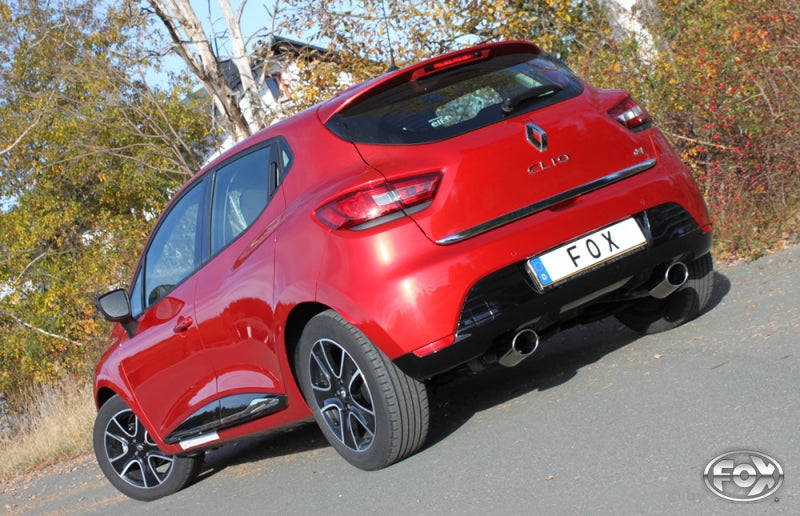 Renault Clio 4 - Fox Duplex Performance Auspuff