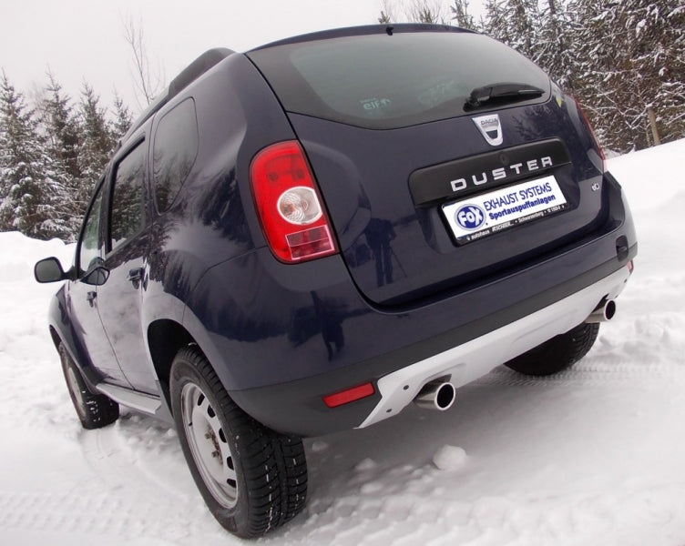 Dacia Duster 4x4 - Fox Duplex Performance Auspuff