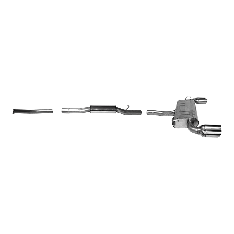 Kia Sportage - Bastuck Duplex Performance Auspuff Anlage ab Ottopartikelfilter - Bild 1