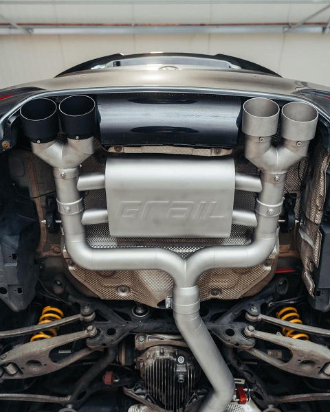 BMW M4 F83 - GRAIL DUPLEX SPORTAUSPUFF ANLAGE AB KAT Ø 89MM