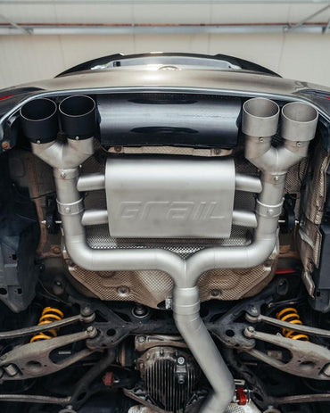 BMW M4 F83 - GRAIL DUPLEX SPORTAUSPUFF ANLAGE AB KAT Ø 89MM