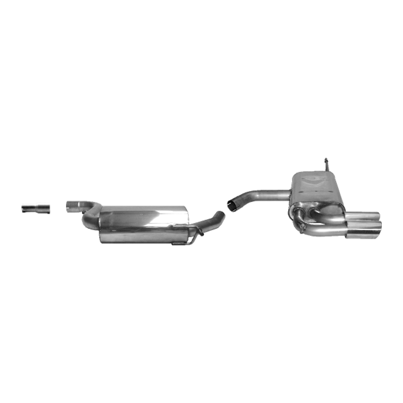 Seat Leon - Bastuck Auspuff Anlage ab Katalysator - Bild 1