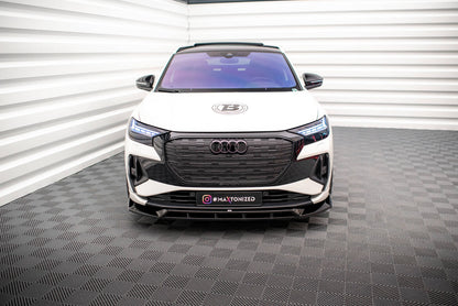 Audi Q4 e-tron Mk1 S-Line - Frontspoiler - Frontlippe V.2