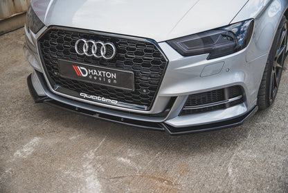 Audi S3 8V Facelift Limousine Frontspoiler - Frontlippe V.3