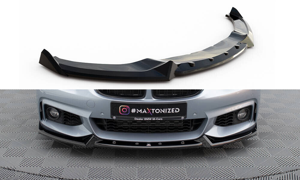 BMW 4er F32 Coupe M-Paket - Frontspoiler - Frontlippe V.4