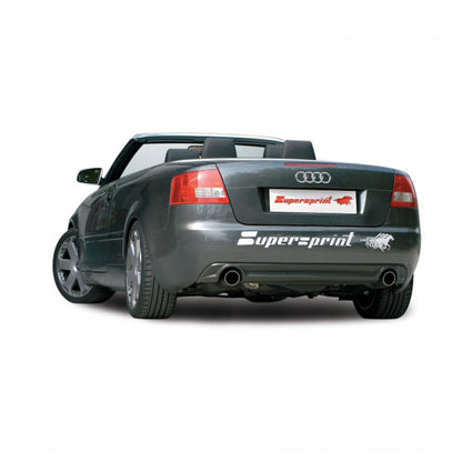 AUDI S4 CABRIO - DUPLEX SPORTAUSPUFF ANLAGE AB KAT