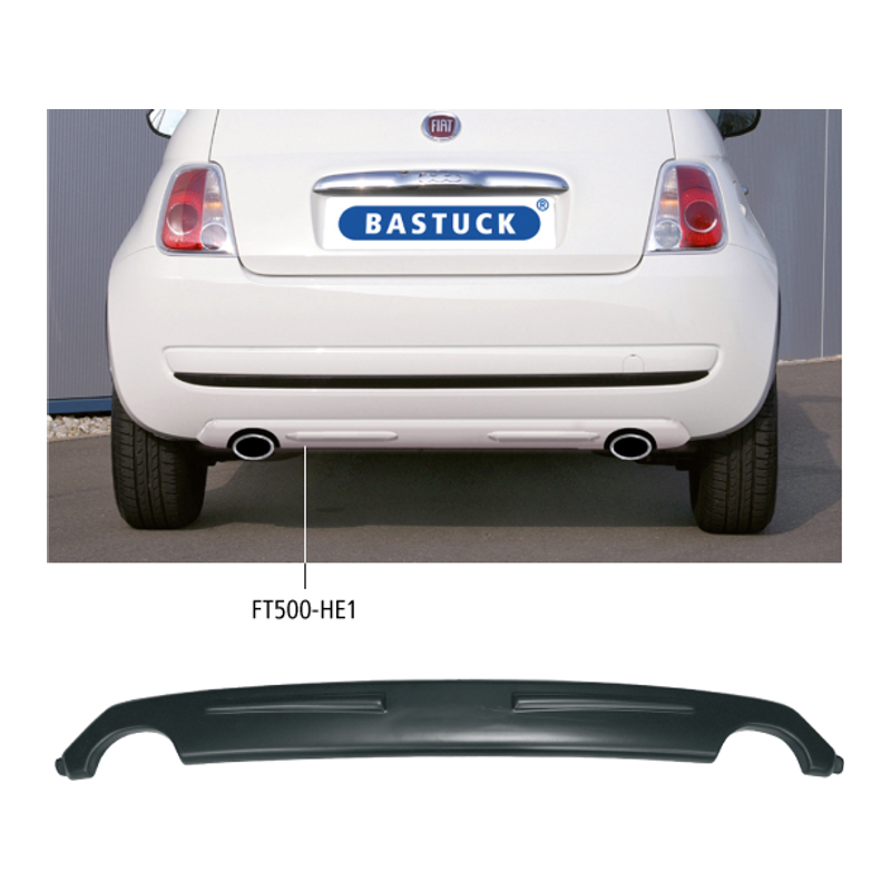 Fiat 500 - Bastuck Duplex Performance Auspuff - Bild 3