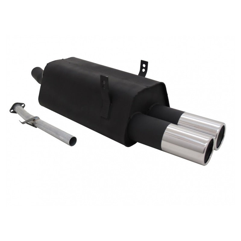 BMW E36 318i CABRIO - NOVUS SPORT AUSPUFF 2 x Ø 90MM