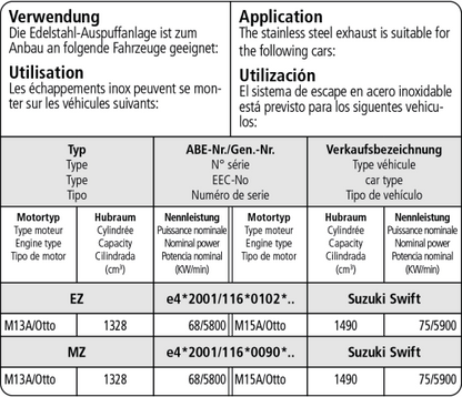 suzuki-swift-mz-ez-bastuck-performance-auspuff-anlage-ab-kat-suz-sw-90i-kom - Verwendungsbild