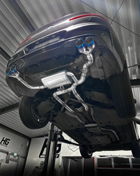 BMW X4 M40i - EGO-X Duplex Performance Auspuff Anlage ø 89mm