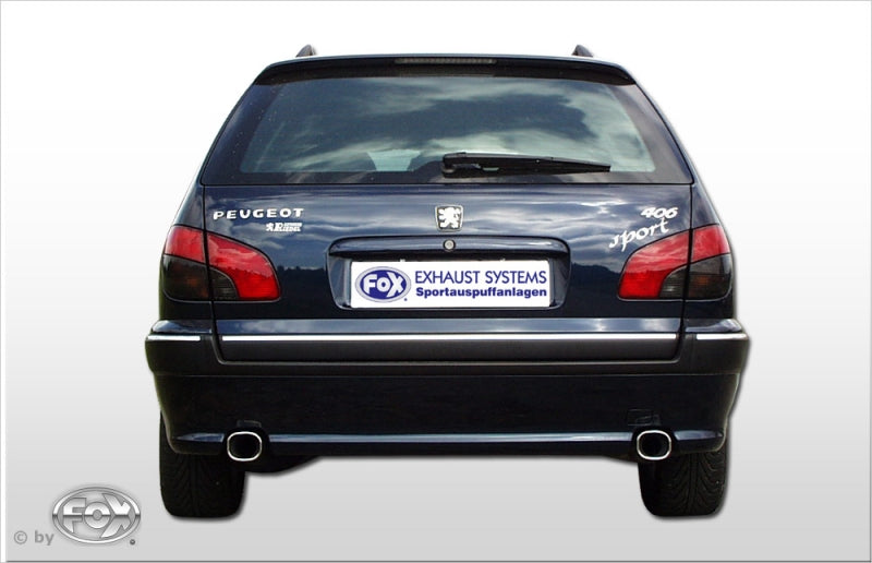 Peugeot 406 Break - Fox Duplex Performance Auspuff