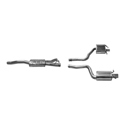 Mercedes C-Klasse - Bastuck Duplex Performance Auspuff Anlage ab OPF V.1 - Bild 1