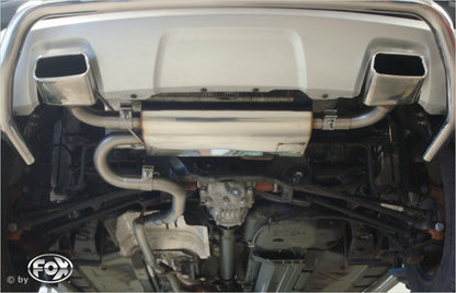 Dacia Duster 4x4 Facelift - Fox Duplex Performance Auspuff