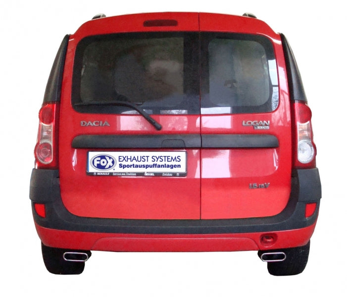 Dacia Logan - Fox Duplex Performance Auspuff