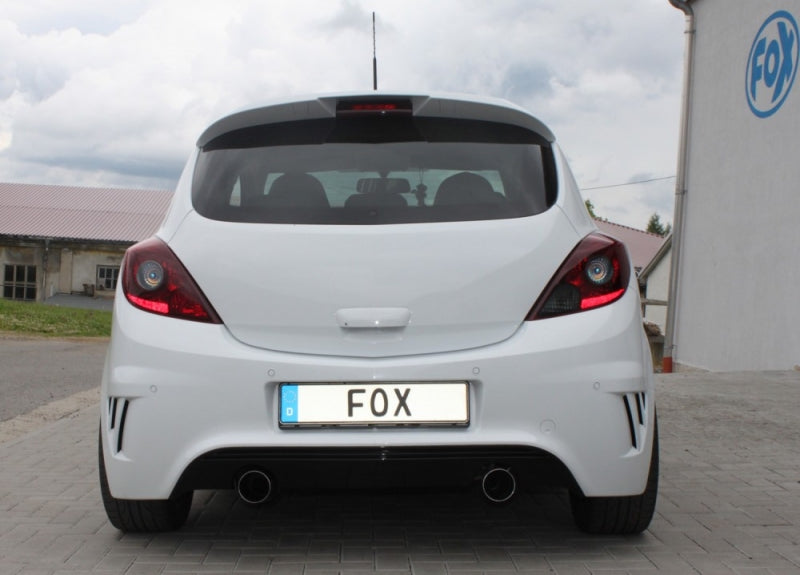 Opel Corsa D - Fox Duplex Performance Auspuff