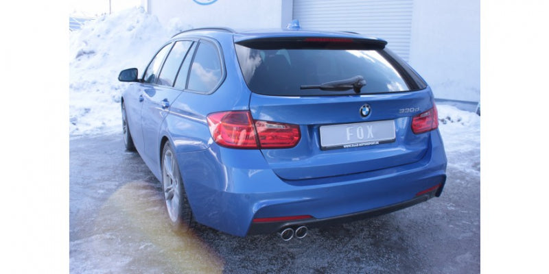 BMW 330D - Fox Performance Auspuff