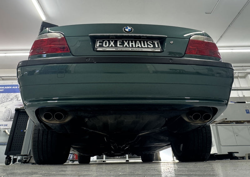 BMW E38 - Fox Duplex Performance Auspuff