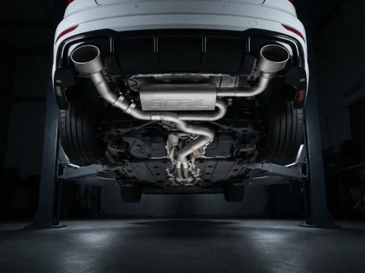 AUDI RS3 SPORTBACK - GRAIL DUPLEX SPORTAUSPUFF ANLAGE AB OPF Ø 89MM