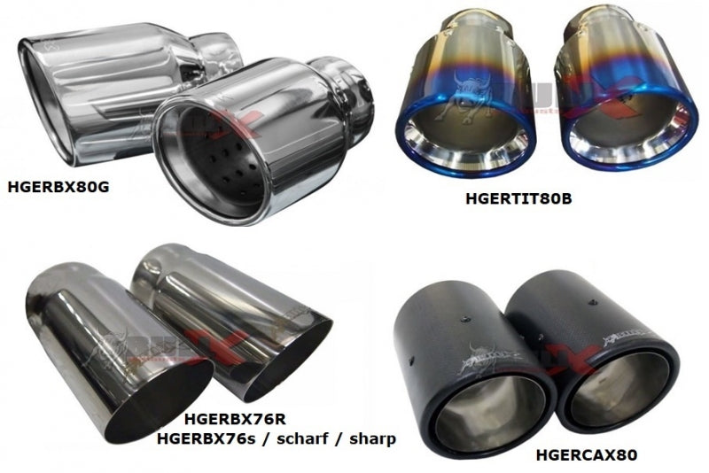 Audi A3 - Bull-X Performance Auspuff Anlage ab Kat