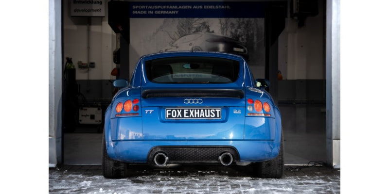 Audi Tt Quattro - Fox Ø 70mm Duplex Performance Auspuff Anlage