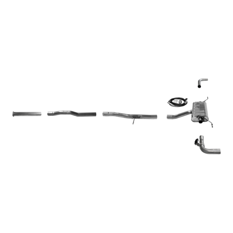 Volvo V90 Cross Country - Bastuck Ø 70MM Duplex Performance Auspuff Anlage - Bild 1