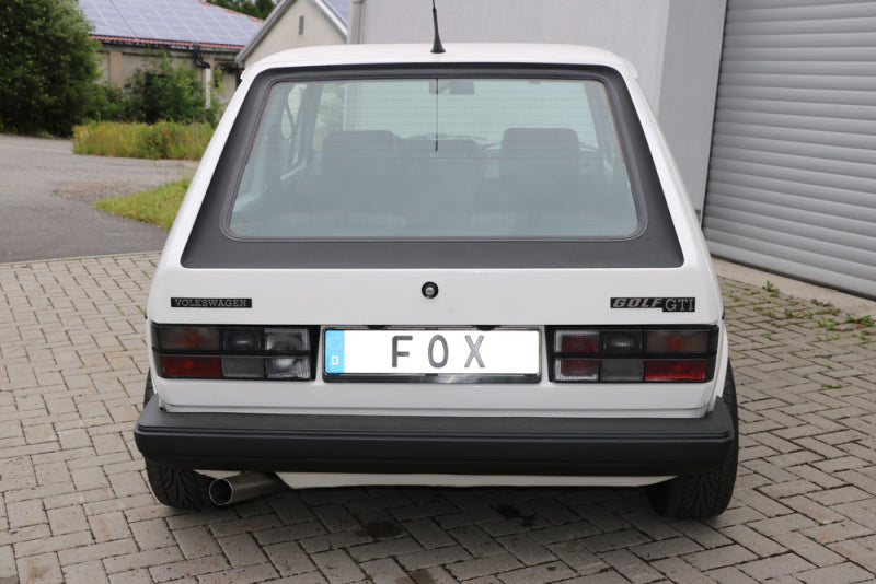 Fox VW Golf 1 GTI - Performance Auspuff