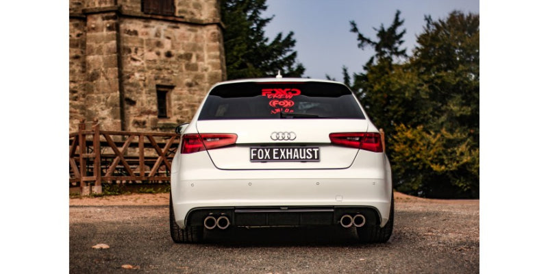 Audi A3 Sportback Quattro - Fox Duplex Performance Auspuff