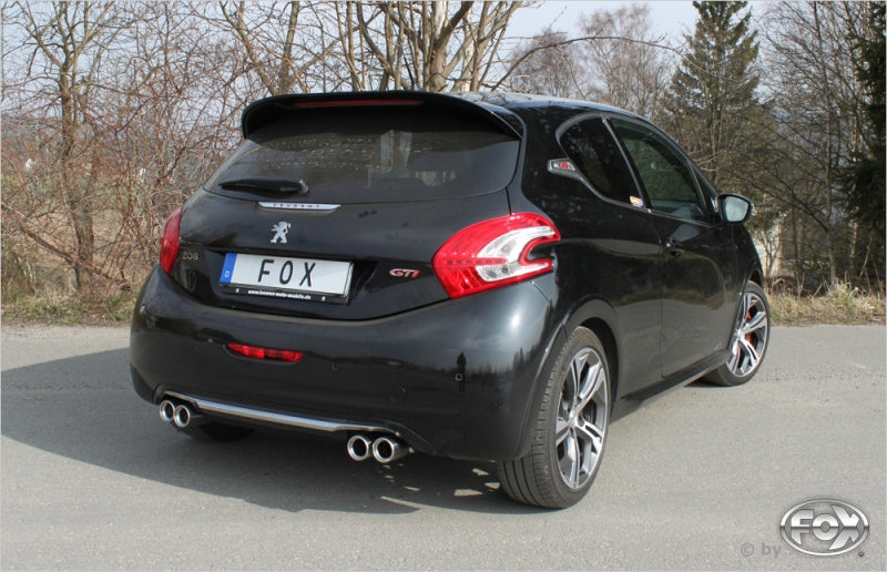 Peugeot 208 GTI - Fox Duplex Performance Auspuff
