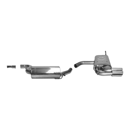 VW Golf 5 GT - Bastuck Performance Auspuff Anlage ab Kat - Bild 1