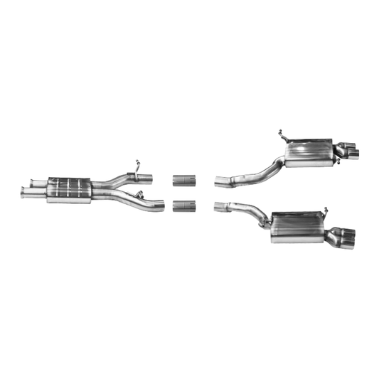 Mercedes Slk - Bastuck Duplex Performance Auspuff Anlage ab Kat - Bild 1