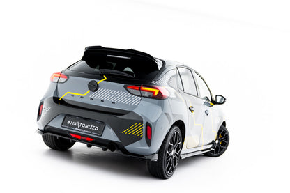 Opel Corsa Facelift - Heck Ansatz