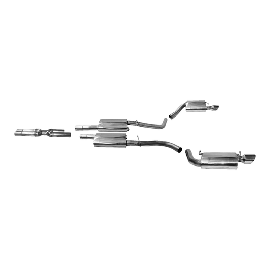Chrysler 300C - Bastuck Duplex Performance Auspuff Anlage ab Kat - Bild 1