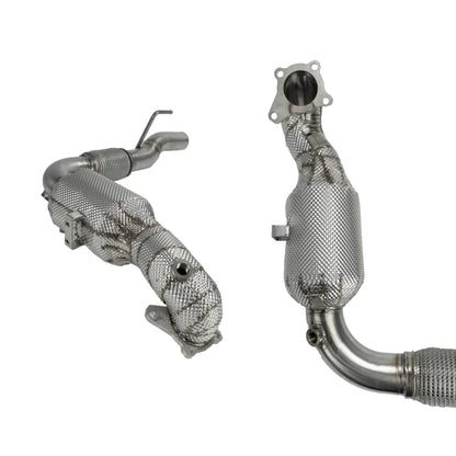 Audi A1 - Bull-X Downpipe mit 200 Zellen HJS Sport-Katalysator
