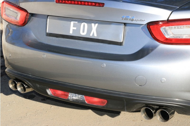 Fiat 124 Spider - Fox Duplex Performance Auspuff
