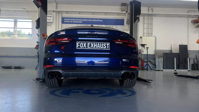 Audi S5 Sportback - Fox Duplex Performance Auspuff Anlage ab Kat