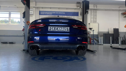 Audi S5 Sportback - Fox Duplex Performance Auspuff Anlage ab Kat