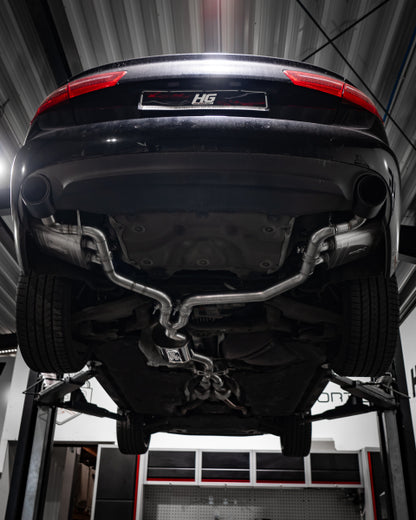 Audi A6 Quattro - EGO-X Duplex Performance Auspuff Anlage