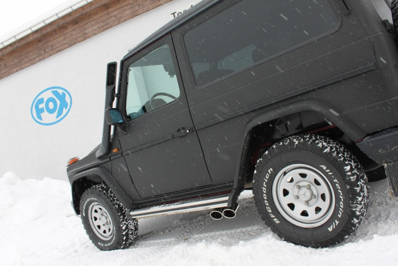 Mercedes G-Klasse - Fox Performance Auspuff Quer