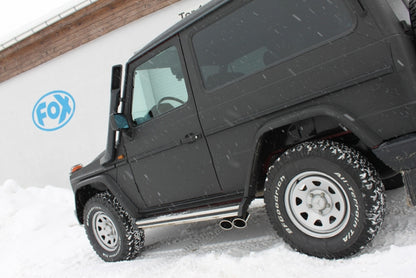 Mercedes G-Klasse - Fox Performance Auspuff Quer