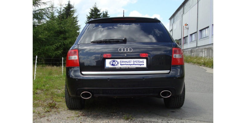Audi Rs6 - Fox Duplex Performance Auspuff