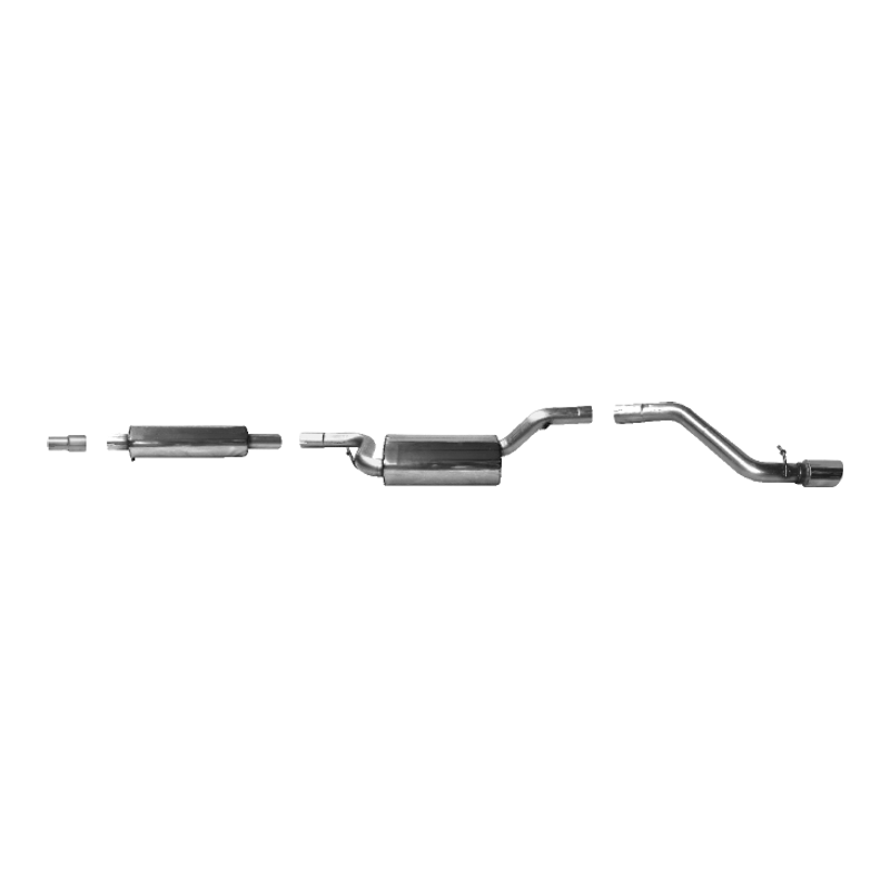 Mazda 3 (Bl) - Bastuck Performance Auspuff Anlage ab Kat Ø 63MM