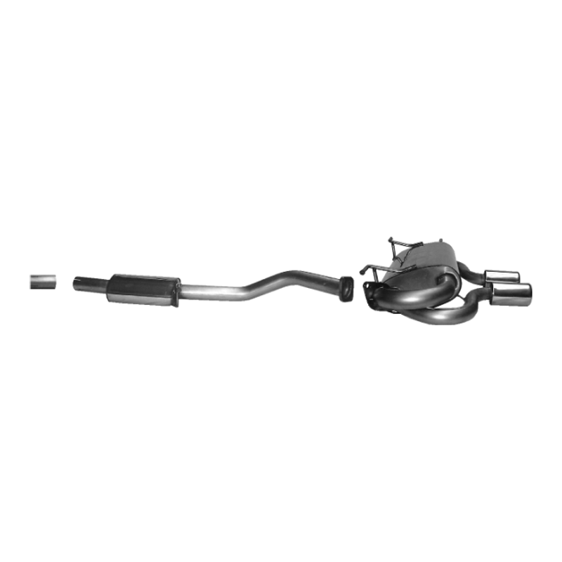 Mazda Mx-5 (Nb) - Bastuck Duplex Performance Auspuff Anlage ab Kat -Oo- - Bild 1