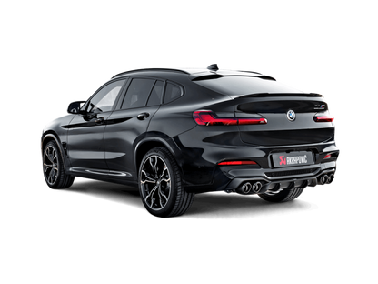 BMW X4 M - AKRAPOVIC DUPLEX SPORTAUSPUFF ANLAGE S-BM/T/10H