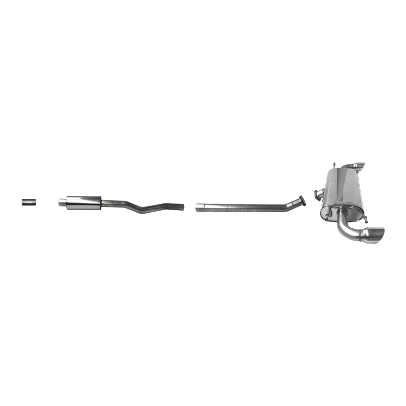 Mazda 3 (Bm) - Bastuck Duplex Performance Auspuff Anlage ab Kat - Bild 1