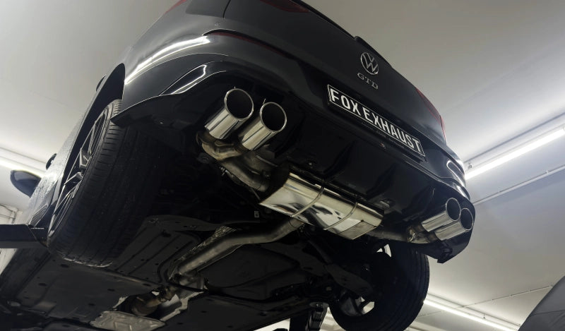 VW Golf 8 Gtd - Fox Duplex Performance Auspuff Anlage